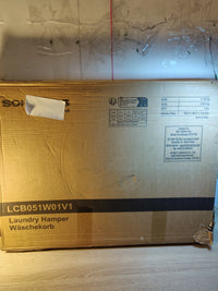 Cesta de ropa de ratán