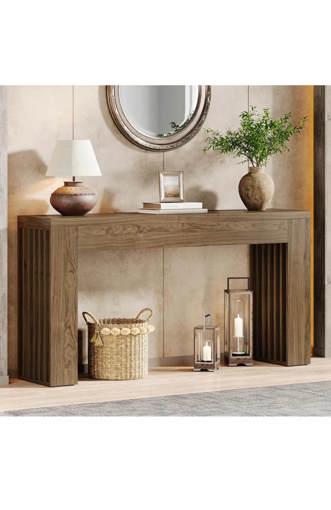 Mesa Consola Larga de 150 cm Tribesigns