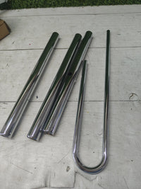 Colgador de ropa de plata acero - Je cherche