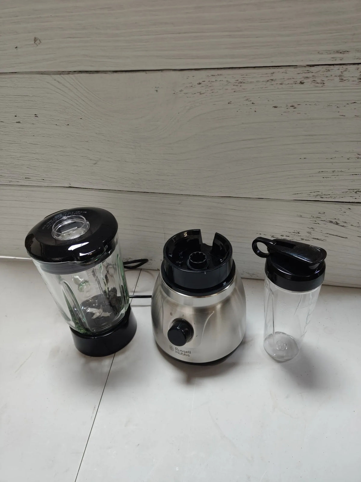 Batidora de Vaso 2 en 1 - Russell Hobbs