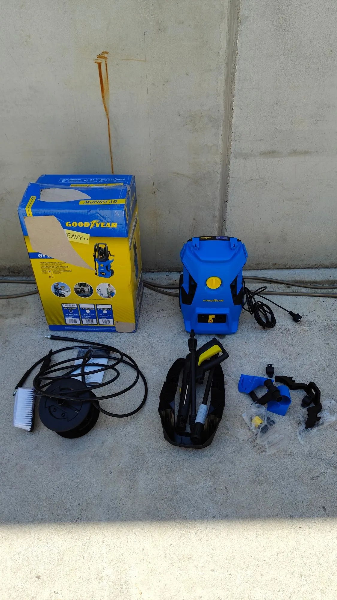 Hidrolimpiadora 170 Bares 450 l/h 2.200W
