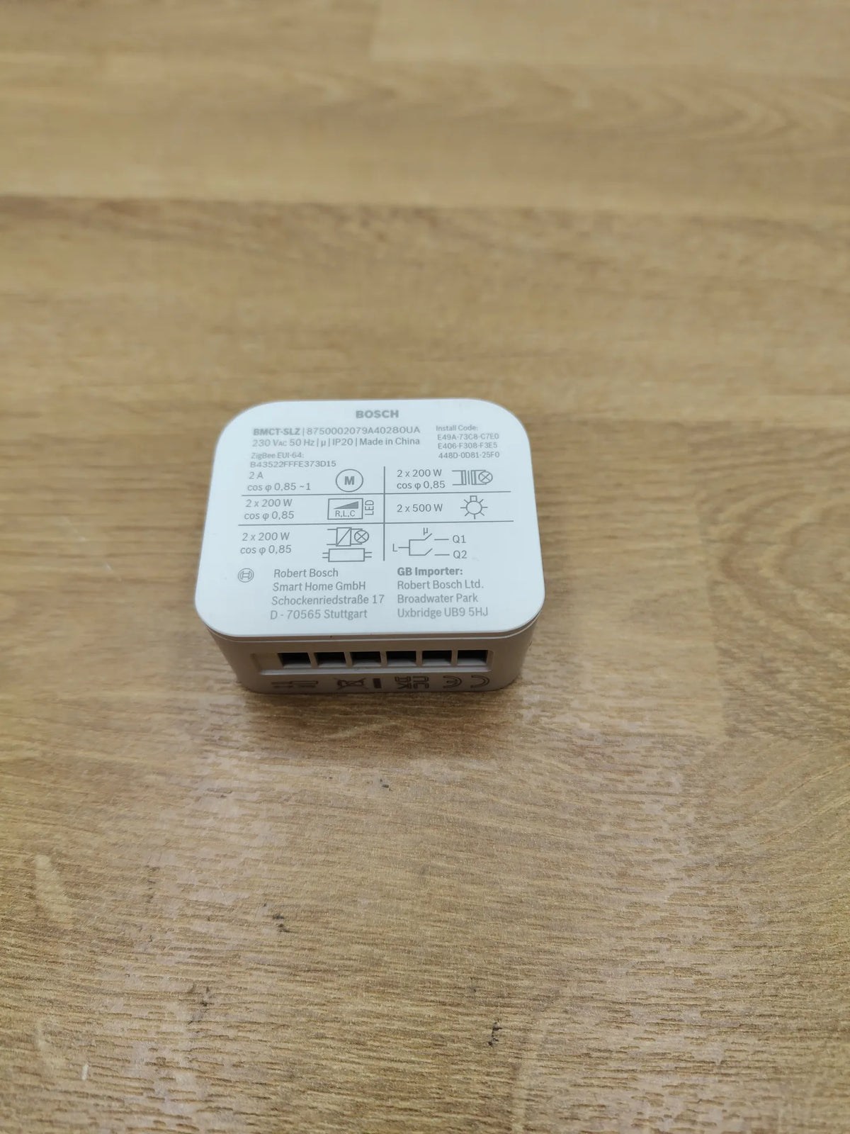 Smart Home Control Bosch