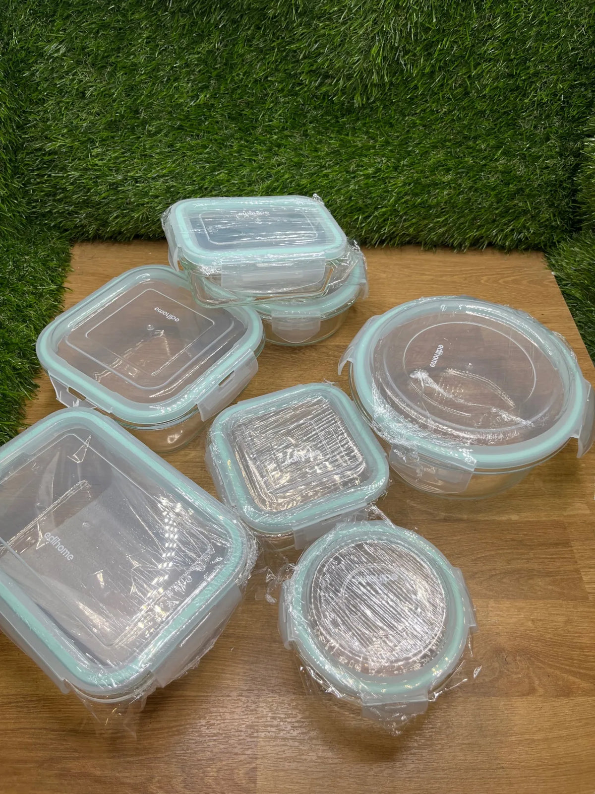 Recipientes de Cristal para alimentos Edihome