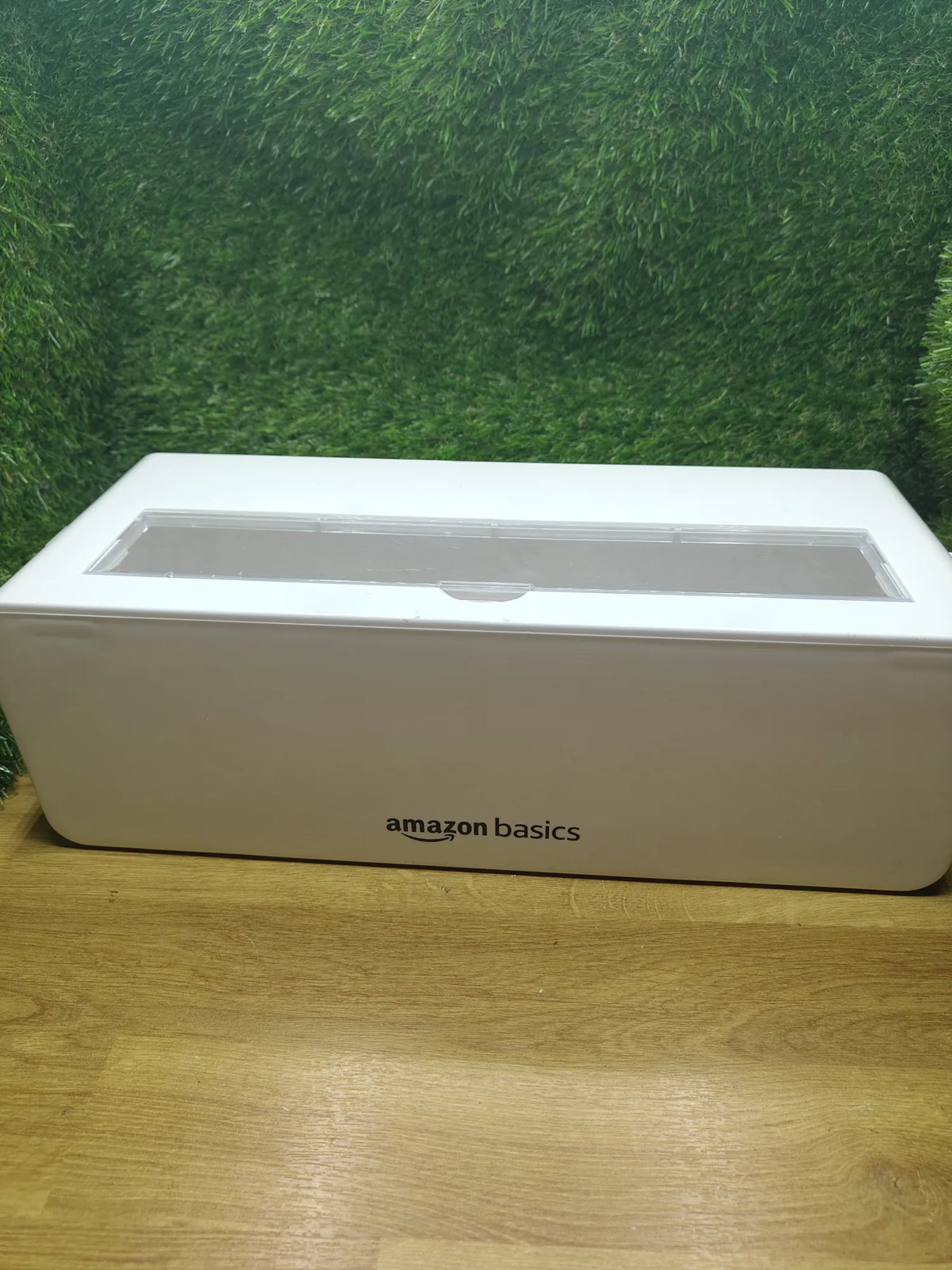 Caja organizadora de cables Amazon Basics