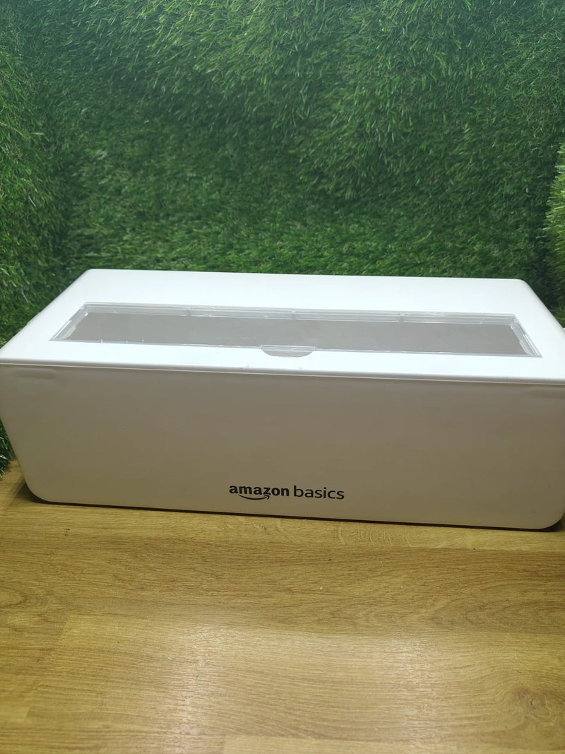 Caja organizadora de cables Amazon Basics
