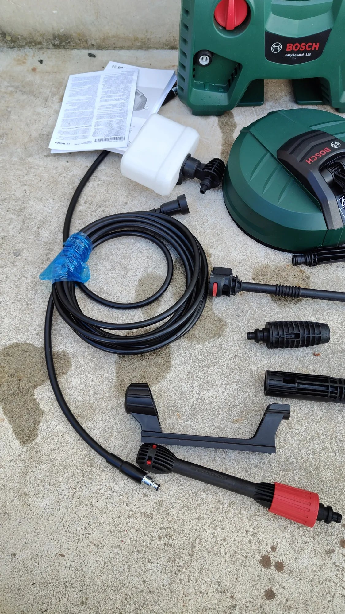 hidrolimpiadora de alta presión EasyAquatak 120