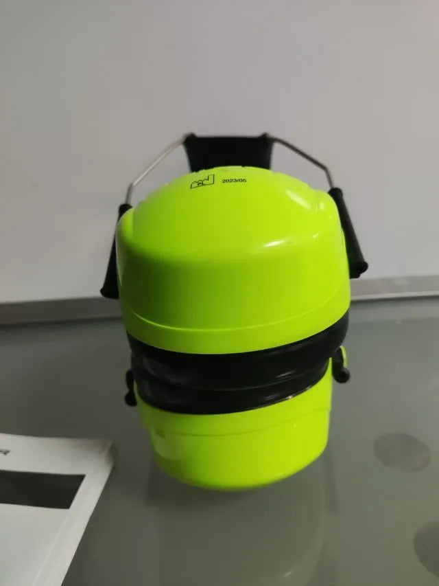 Orejeras de protección, 1 unidad/caja, verde