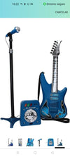 REIG- Set con Guitarra, Micrófono y Bafle