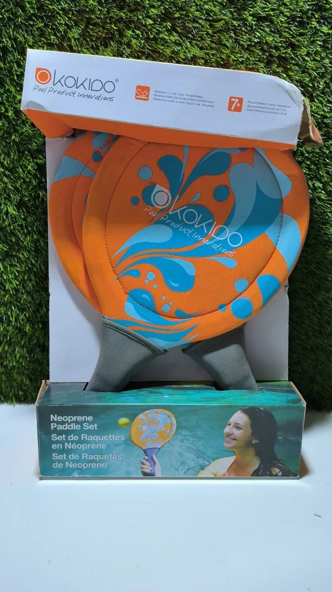Kokido set de 2 palas y 2 pelotas