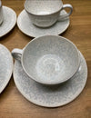 Juego de Tazas para Té con Plato
