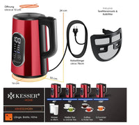 Hervidor de Acero Inoxidable Kesser
