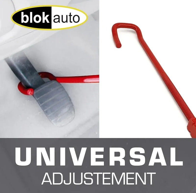 Barra antirrobo de coche volante pedal - Blokauto