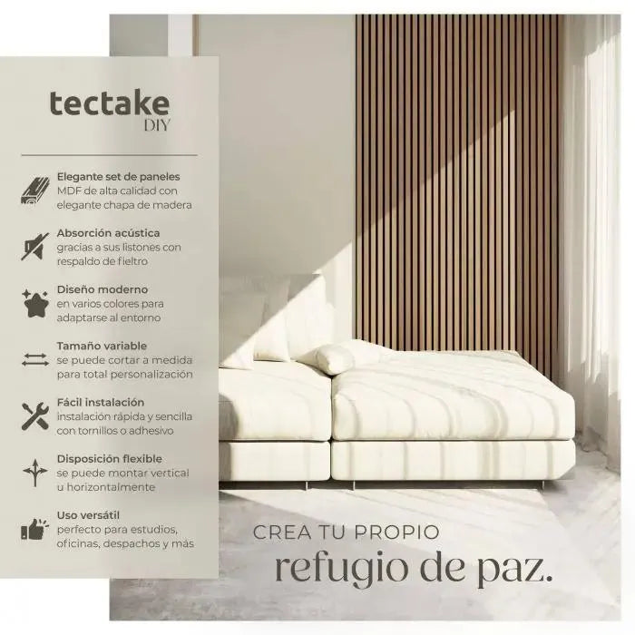 Juego de 4 paneles de pared