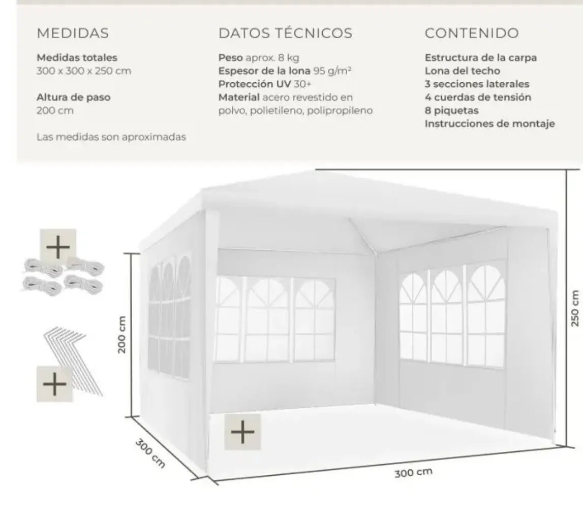 Pabellón desmontable