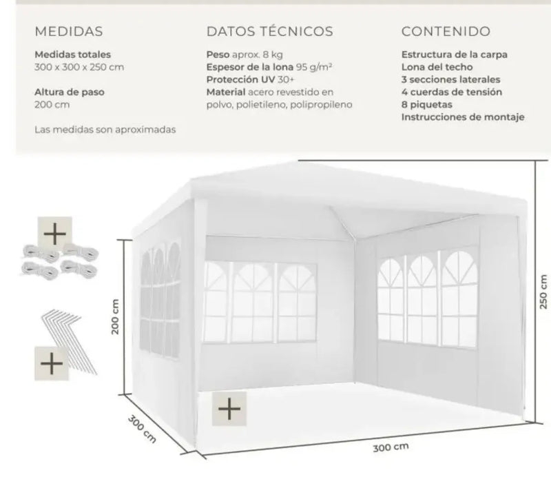 Pabellón desmontable