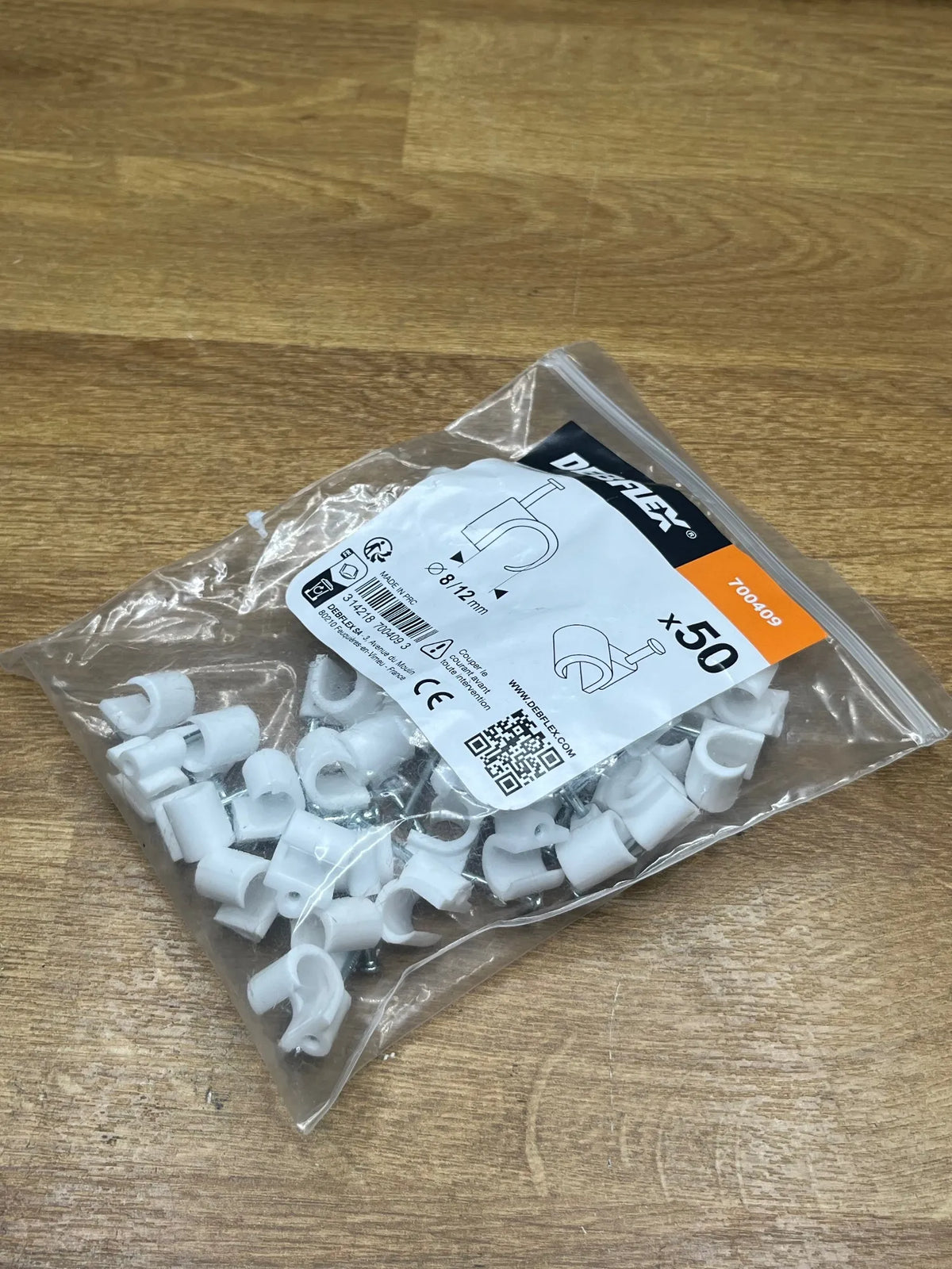 Grapas Para Cable Ø 8 A 12 mm DEBFLEX