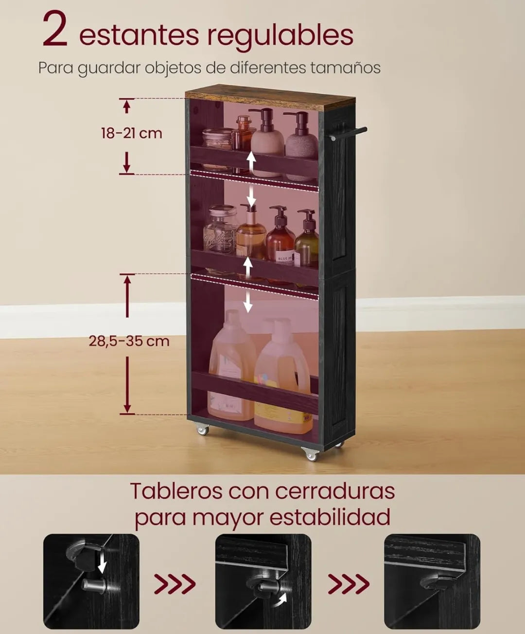 Carrito de Almacenaje - VASAGLE