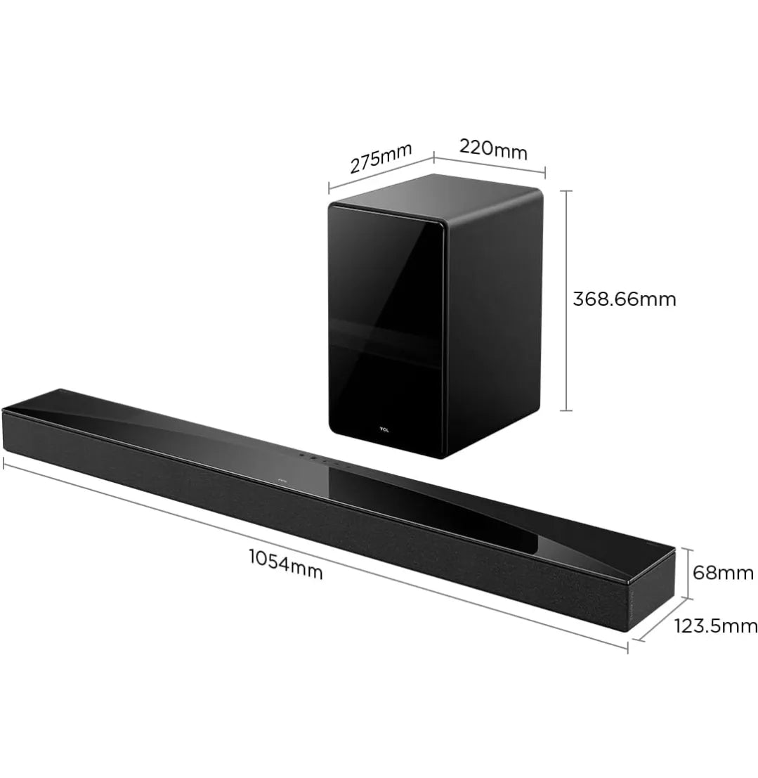 Barra de sonido subwoofer inalámbrico - TCL