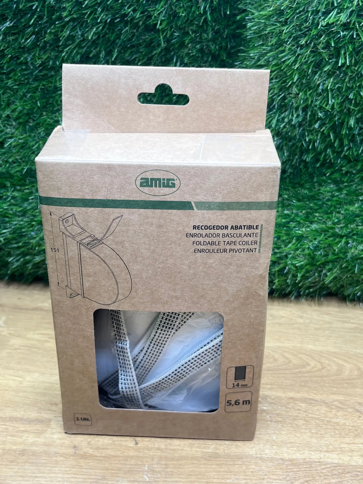 Archivador de persiana exterior para colocar Amig