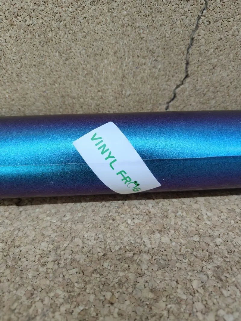 Vinilo camaleón azul metálico 30x152 cm