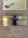 Cilindro seguridad 35x35mm laton hsk yale