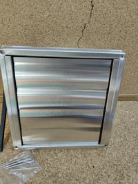 Rejilla de ventilación de acero inoxidable, 150 mm