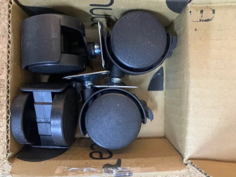 Kit de 4 ruedas para muebles con freno,