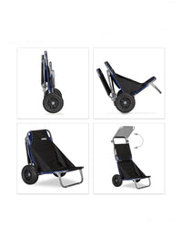 Carrito de playa plegable Relaxdays