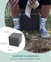 Baño portátil para camping