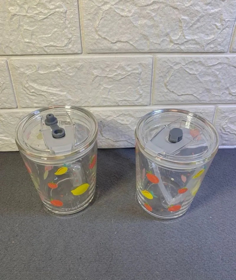 Relaxdays Set de 2 Vasos Infantiles