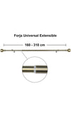 Barra Sencilla Forja Universal Extensible
