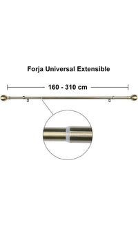 Barra Sencilla Forja Universal Extensible