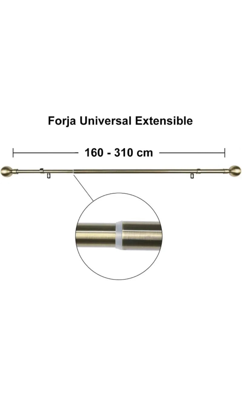 Barra Sencilla Forja Universal Extensible