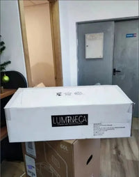 Lumineca Lámpara de pie con dos tulipas metálicas