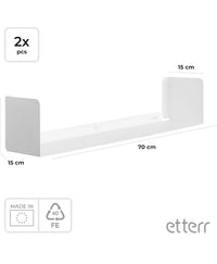 Estantería de pared