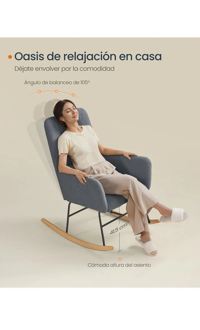 Silla Mecedora con reposacabezas