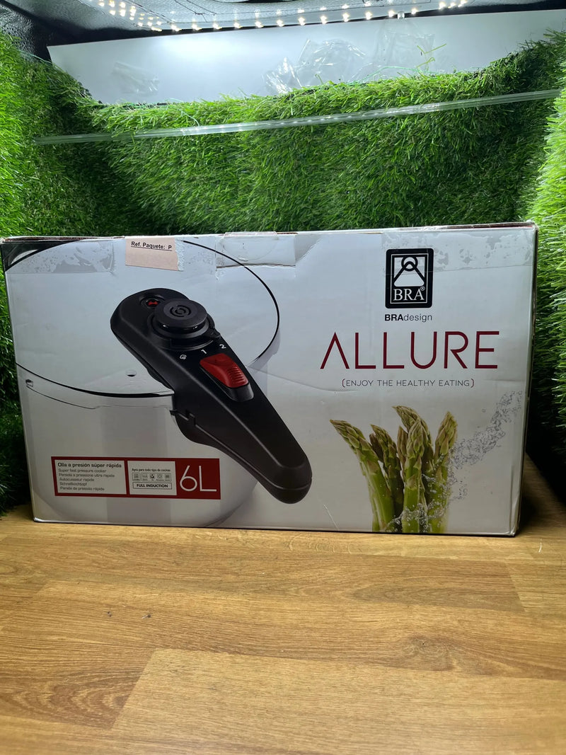 Olla a Presión Rápida de 6 Litros BRA Allure