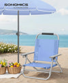 Silla de playa plegable portátil - Songmics