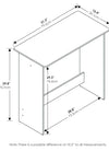 Escritorio de habitación - Furinno simplistic