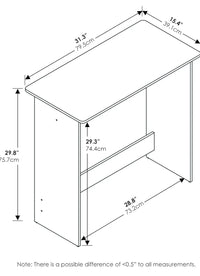 Escritorio de habitación - Furinno simplistic