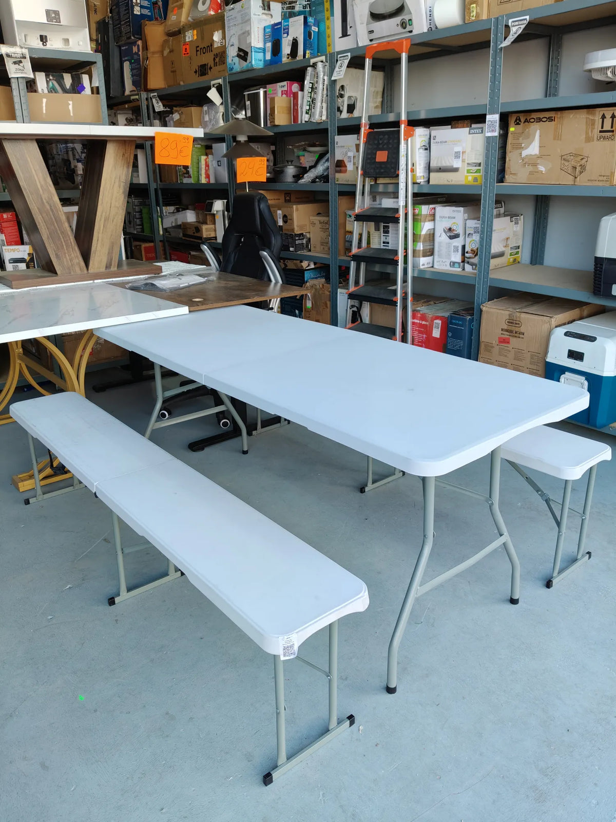 Conjunto de Camping Plegable de 3 Piezas