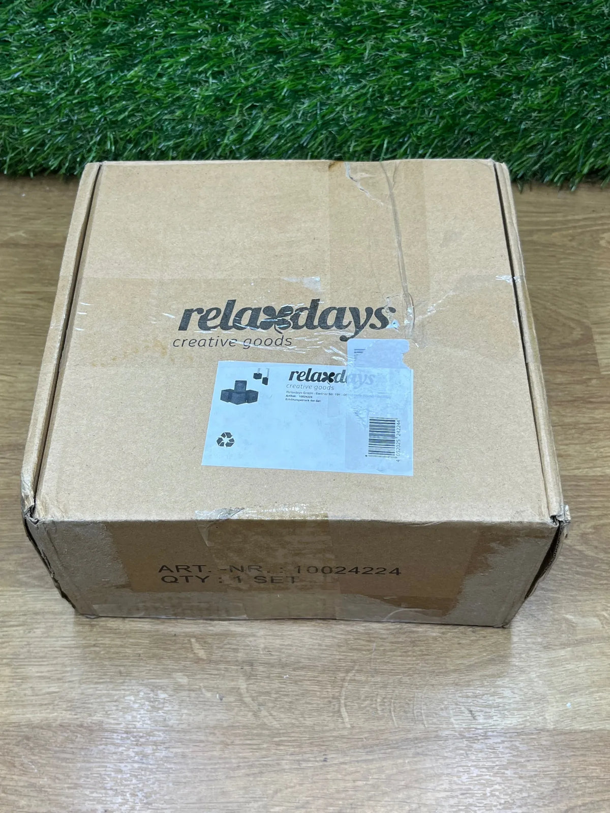 Set de 4 Elevadores Mesa Relaxdays