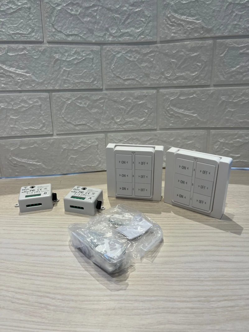 Kit de 2 interruptores inalámbricos de ida y vuelta