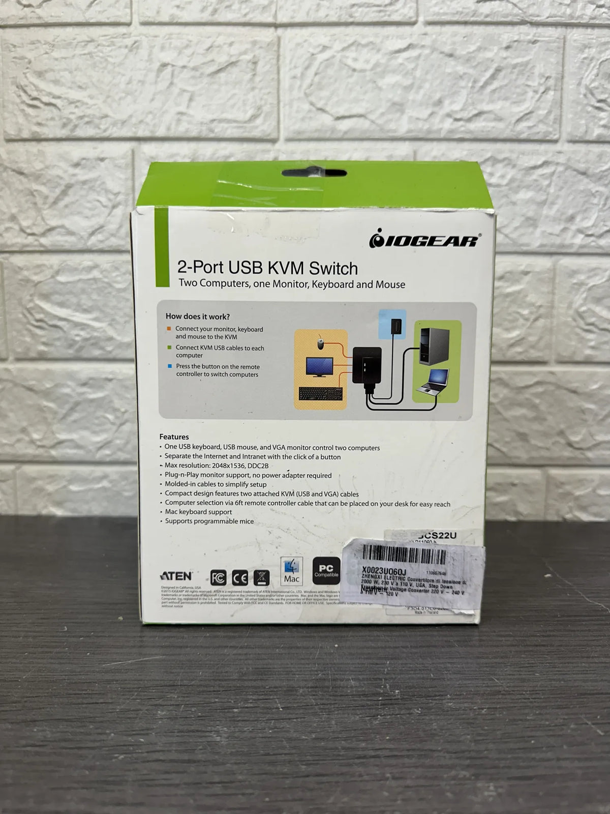 Cable USB para monitor