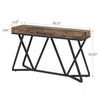Mesa consola base metal