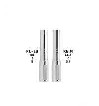 Llave dinamométrica micrométrica de 3/8 pulgadas