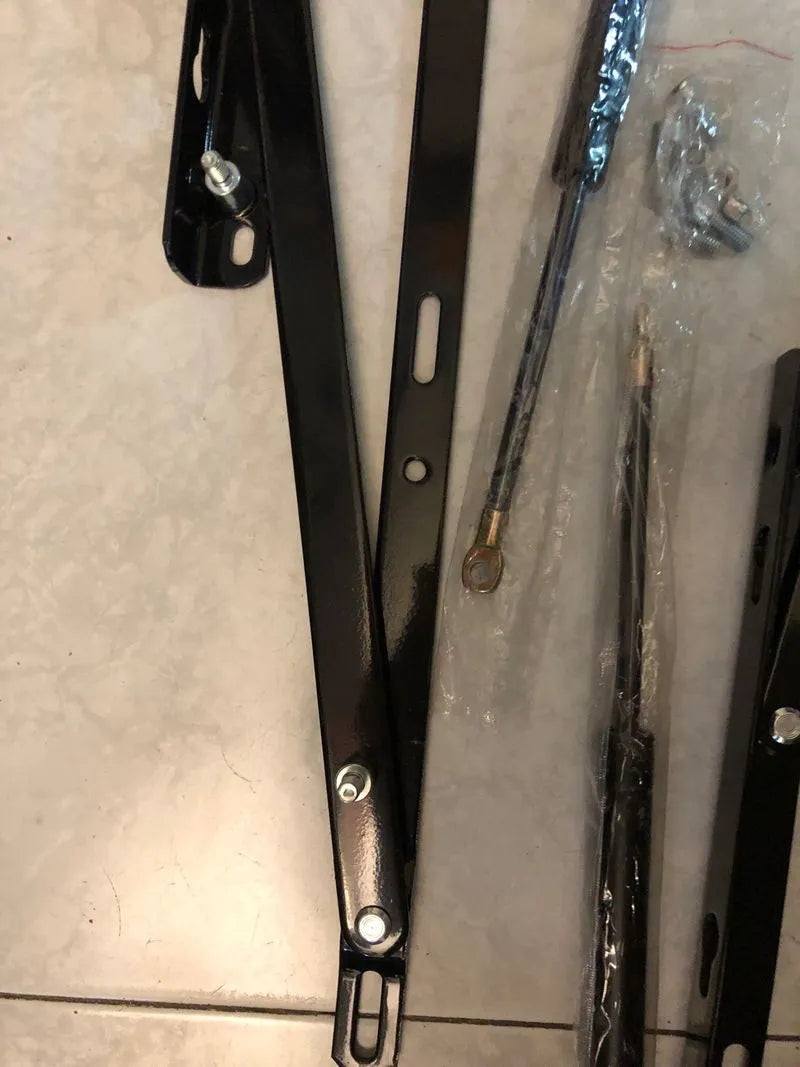 Juego de mecanismos elevables para cama canapé