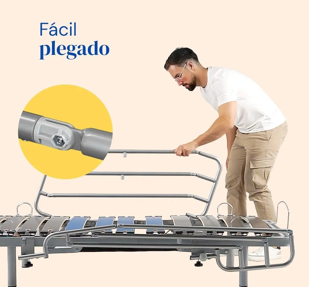Barandillas abatibles para camas - Geriafy