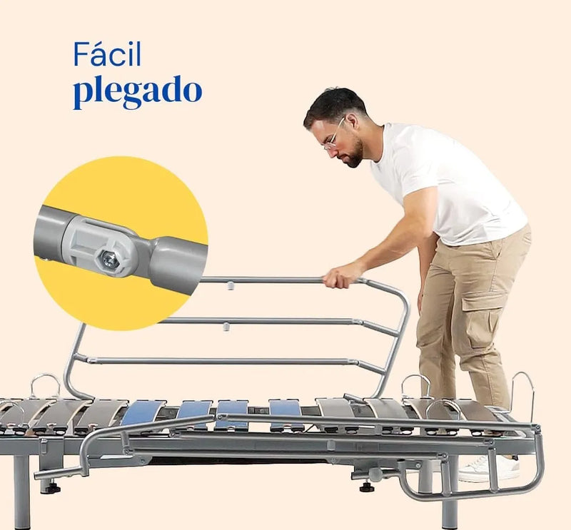 Barandillas abatibles para camas - Geriafy