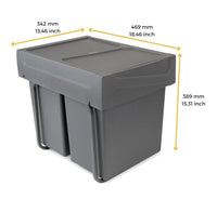 Cubo de basura Emuca
